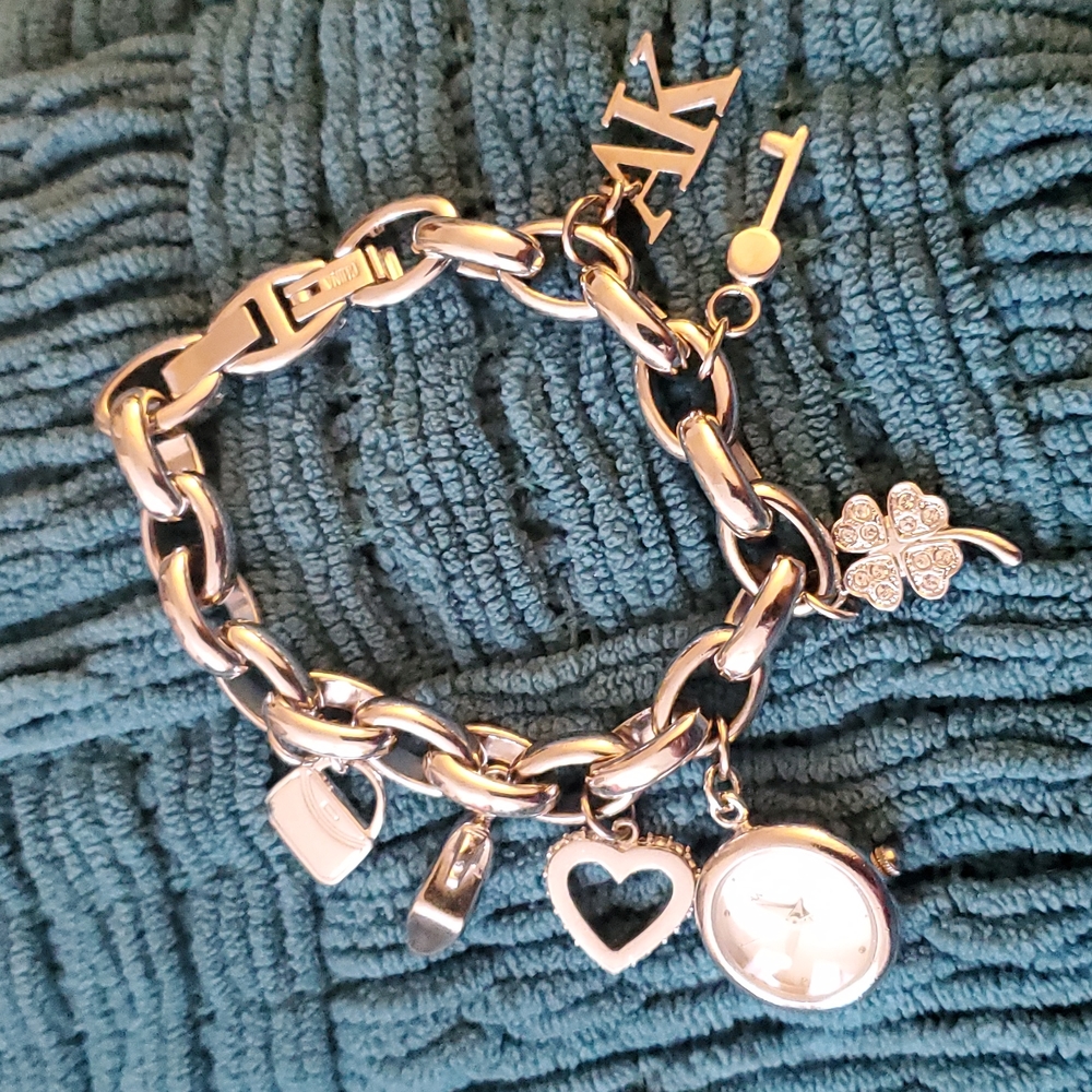 Anne Klein charm bracelet